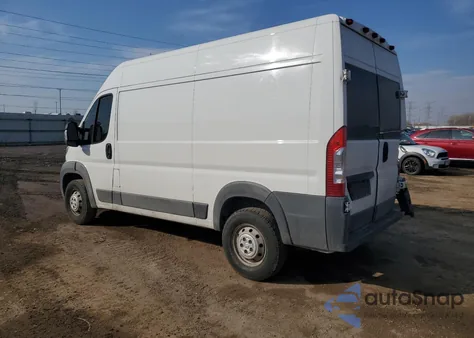 2015 Ram Promaster 2500 2500 High from USA, damaged, VIN 3C6TRVCG5FE509159